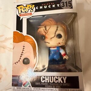 Funko Pop Bride of Chucky Figure with Multicolor Overalls